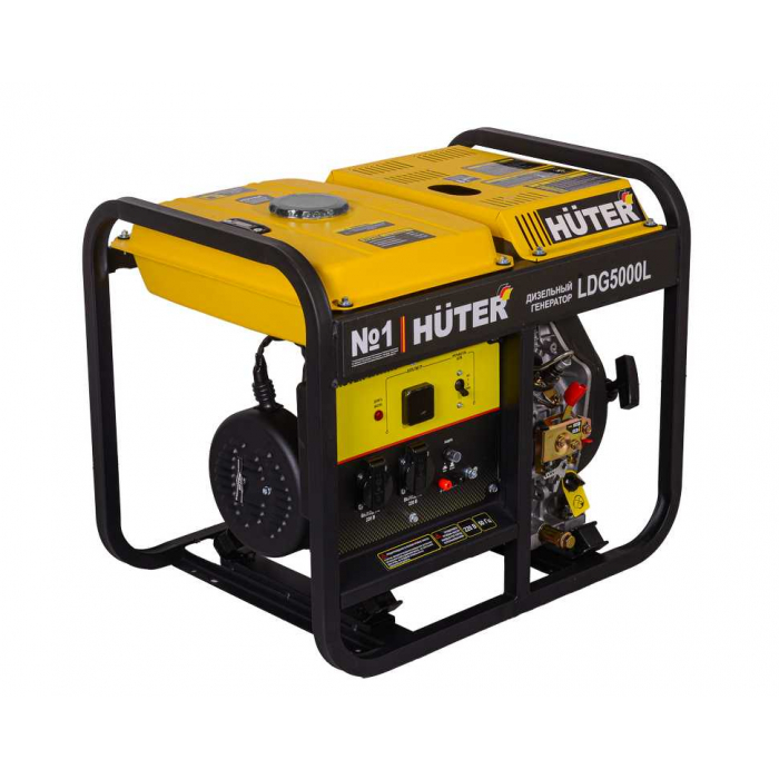 Электрогенератор дизельный Huter KEM069 LDG 5000L
