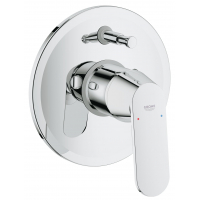 Смеситель для ванны GROHE Eurosmart Cosmopolitan скрытого монтажа, в комплекте с монтажной частью, хром 