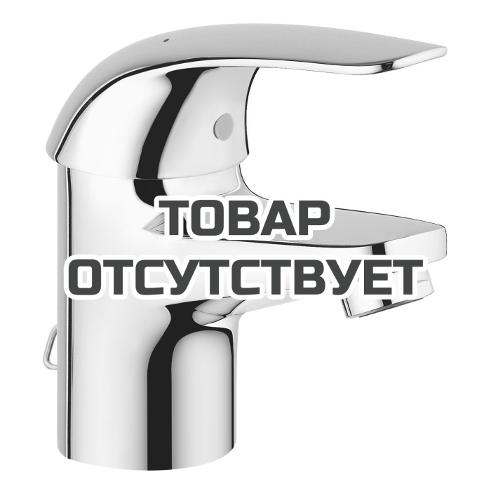 Смеситель для раковины GROHE Euroeco с цепочкой, хром 
