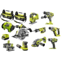 Набор инструментов Ryobi Mega Set R18CK9-LL525S ONE +