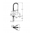Смеситель для кухонной мойки GROHE K7 профессиональный, хром 
