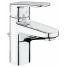 Смеситель для раковины GROHE Europlus с донным клапаном и вытяжным изливом, хром 