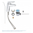 Смеситель для раковины GROHE Eurodisc Cosmopolitan, S-Size, хром 