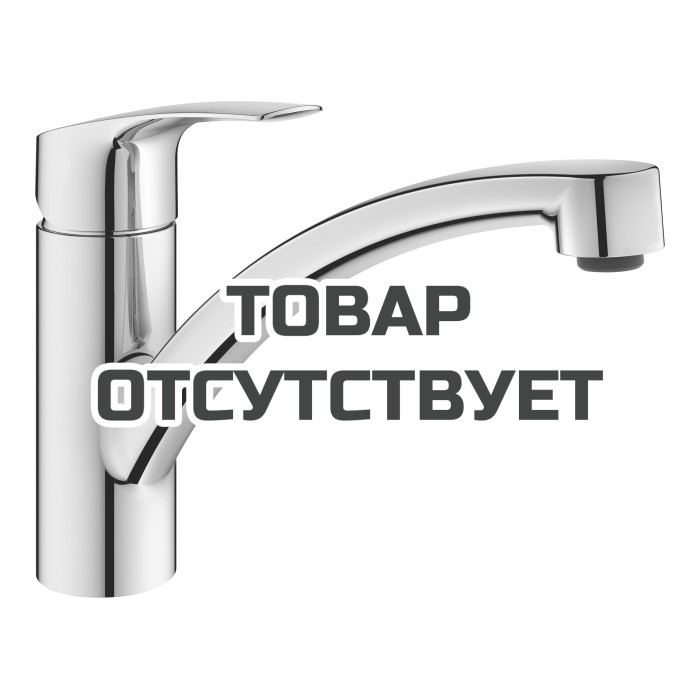 Смеситель для кухонной мойки GROHE Eurosmart с поворотным изливом, хром (33281003)