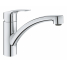 Смеситель для кухонной мойки GROHE Eurosmart с поворотным изливом, хром 