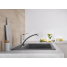 Смеситель для кухонной мойки GROHE Eurosmart с поворотным изливом, хром 