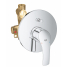 Смеситель для ванны GROHE Eurosmart скрытого монтажа, в комплекте с монтажной частью, хром 