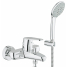 Смеситель для ванны GROHE Eurodisc Cosmopolitan с душевым гарнитуром, хром 