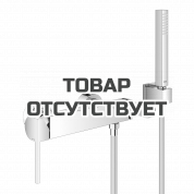 Смеситель для ванны GROHE Plus с душевым гарнитуром, хром 