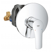 Смеситель для душа GROHE Eurosmart скрытого монтажа, в комплекте с монтажной частью, хром 