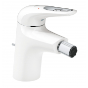 Смеситель для биде GROHE Eurostyle с донным клапаном, белая луна 