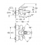 Смеситель для ванны GROHE Eurostyle, белая луна 