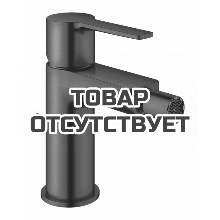 Смеситель для биде GROHE Lineare с донным клапаном, темный графит матовый 