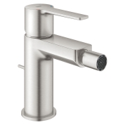 Смеситель для биде GROHE Lineare с донным клапаном, суперсталь (33848DC1)