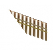 Гвозди гальванизированные с кольцевой накаткой и полукруглой головой Milwaukee 7,4x3,1/90мм RS для M18FFN21 - 2000 ед.