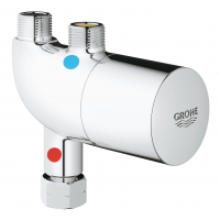 Термическая защита от ожога/ термостат для установки под раковиной GROHE Grohtherm Micro, хром 