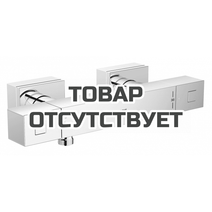 Термостат для душа GROHE Grohtherm Cube, хром 