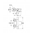 Термостат для ванны GROHE Grohtherm Cube, хром 