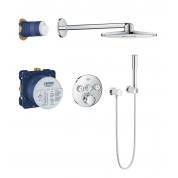 Набор для комплектации душа, GROHE Rainshower SmartActive 310, хром