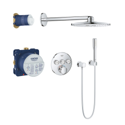 Набор для комплектации душа, GROHE Rainshower SmartActive 310, хром