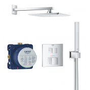 Набор для комплектации душа, GROHE Grohtherm Cube, хром