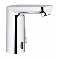 Смеситель для раковины GROHE Eurosmart Cosmopolitan E инфракрасный, с регулировкой температуры, питание от батареи 6V, хром 