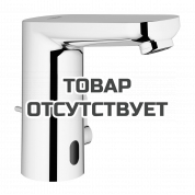 Смеситель для раковины GROHE Eurosmart Cosmopolitan E инфракрасный, с донным клапаном, питание от батареи 6V, хром 
