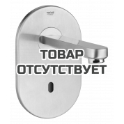 Внешняя часть крана для раковины GROHE Eurosmart Cosmopolitan E инфракрасный настенный, без функции смешивания, питание от сети 230V, нержавеющая сталь 