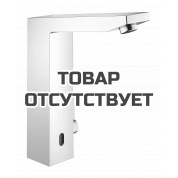 Смеситель для раковины GROHE Eurocube E инфракрасный, с регулировкой температуры, питание от батареи 6V, хром 