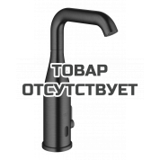 Смеситель для раковины GROHE Essence E инфракрасный, с регулировкой температуры, питание от батареи 6V, темный графит матовый 