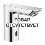 Кран для раковины GROHE BauCosmopolitan E инфракрасный, без функции смешивания, питание от батареи 6V, хром 