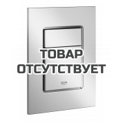 Панель смыва для унитаза GROHE Skate Cosmopolitan, размер S, вертикальная, никель глянец 