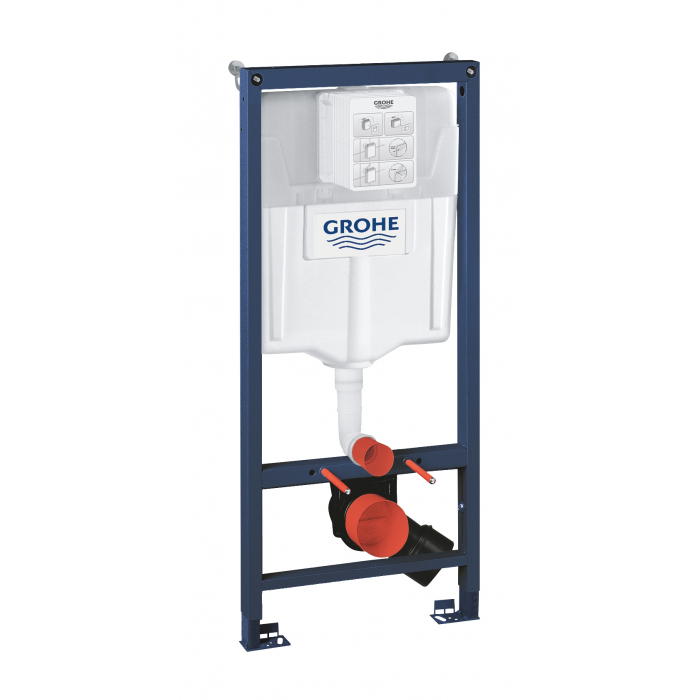 Система инсталляции для унитаза, GROHE Rapid SL, монтажная высота 1.13 м 