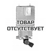 Инсталляционный комплект для унитаза GROHE Uniset для обмуровки с панелью смыва, хром 