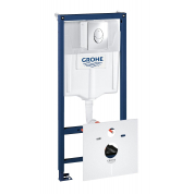 Система инсталляции для унитаза, GROHE Rapid SL, комплект 4 в 1, монтажная высота 1.13 м