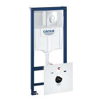 Система инсталляции для унитаза, GROHE Rapid SL, комплект 4 в 1, монтажная высота 1.13 м