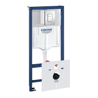 Система инсталляции для унитаза, GROHE Rapid SL 4 в 1, монтажная высота 1,13 м