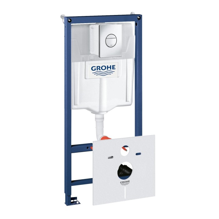 Система инсталляции для унитаза GROHE Rapid SL с панелью смыва Nova Cosmopolitan 