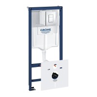 Система инсталляции для унитаза, GROHE Rapid SL, комплект 5 в 1, монтажная высота 1.13 м