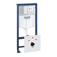 Система инсталляции для унитаза, GROHE Rapid SL, комплект 4 в 1, монтажная высота 1.13 м