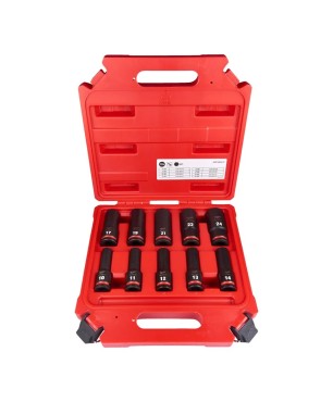 Набор удлиненных головок 1/2" Milwaukee SHOCKWAVE&trade; SETS II DEEP (11 предм.)
