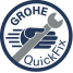 Готовый набор для унитаза GROHE QuickFix Bau Ceramic: система инсталляции Solido 5 в 1, подвесной унитаз Bau Ceramic, сиденье с микролифтом, панель смыва Sail, шумоизоляция 