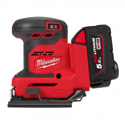 Аккумуляторная виброшлифовальная  машина Milwaukee M18 BQSS-502B