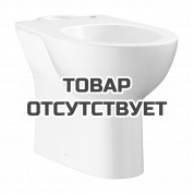 Унитаз напольный GROHE Bau Ceramic, горизонтальный выпуск (без бачка и сиденья), альпин-белый 