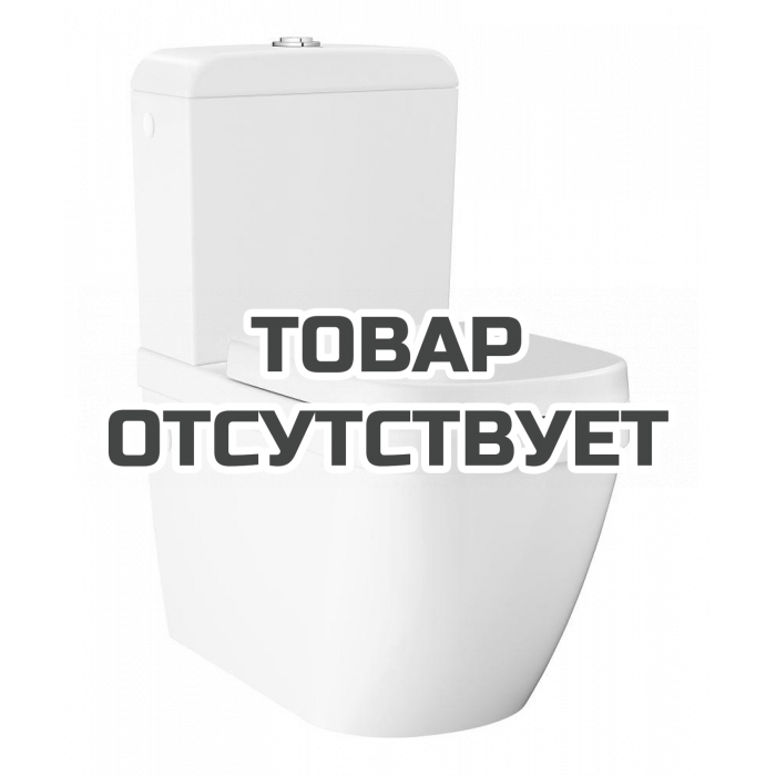 Унитаз GROHE Euro Ceramic напольный с безободковой чашей, бачком, сиденьем с микролифтом 