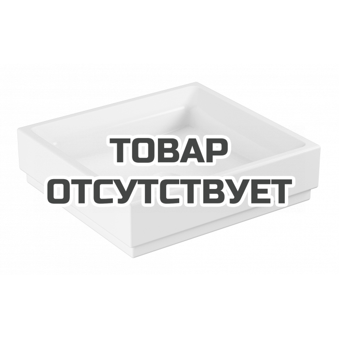 Раковина GROHE Cube Ceramic, свободностоящая, без перелива 50 см, альпин-белый 