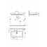 Мини-раковина 45, GROHE Cube Ceramic, альпин-белый