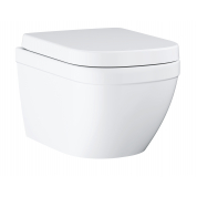 Унитаз подвесной, GROHE Euro Ceramic, с сиденьем, альпин-белый