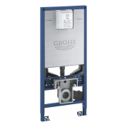 Инсталляция для подвесного унитаза, GROHE Rapid SLX, монтажная высота 1.13 м, со встроенной электрической розеткой и подводом воды для подключения унитазов-биде