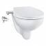 Комплект 3 в1 GROHE Bau: сиденье-биде, подвесной безободковый унитаз, Grohtherm Micro, альпин-белый 